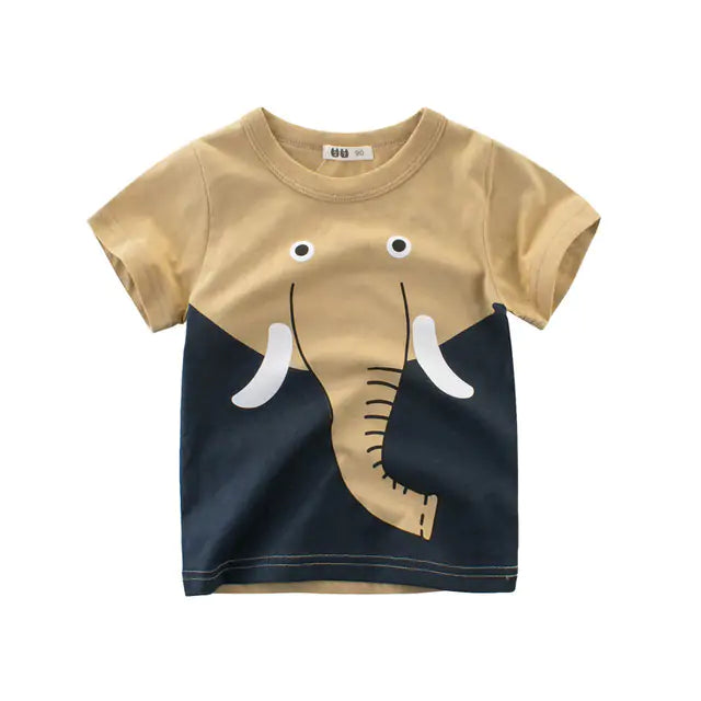 Children Cute Animals T-shirt - powell enterprise