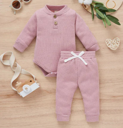 2Pcs Suit Toddler Long Sleeve Romper - powell enterprise