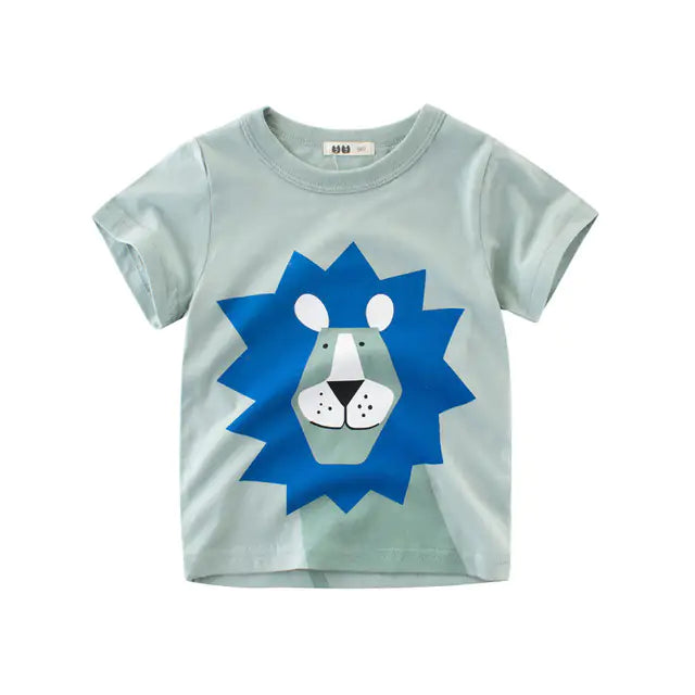 Children Cute Animals T-shirt - powell enterprise